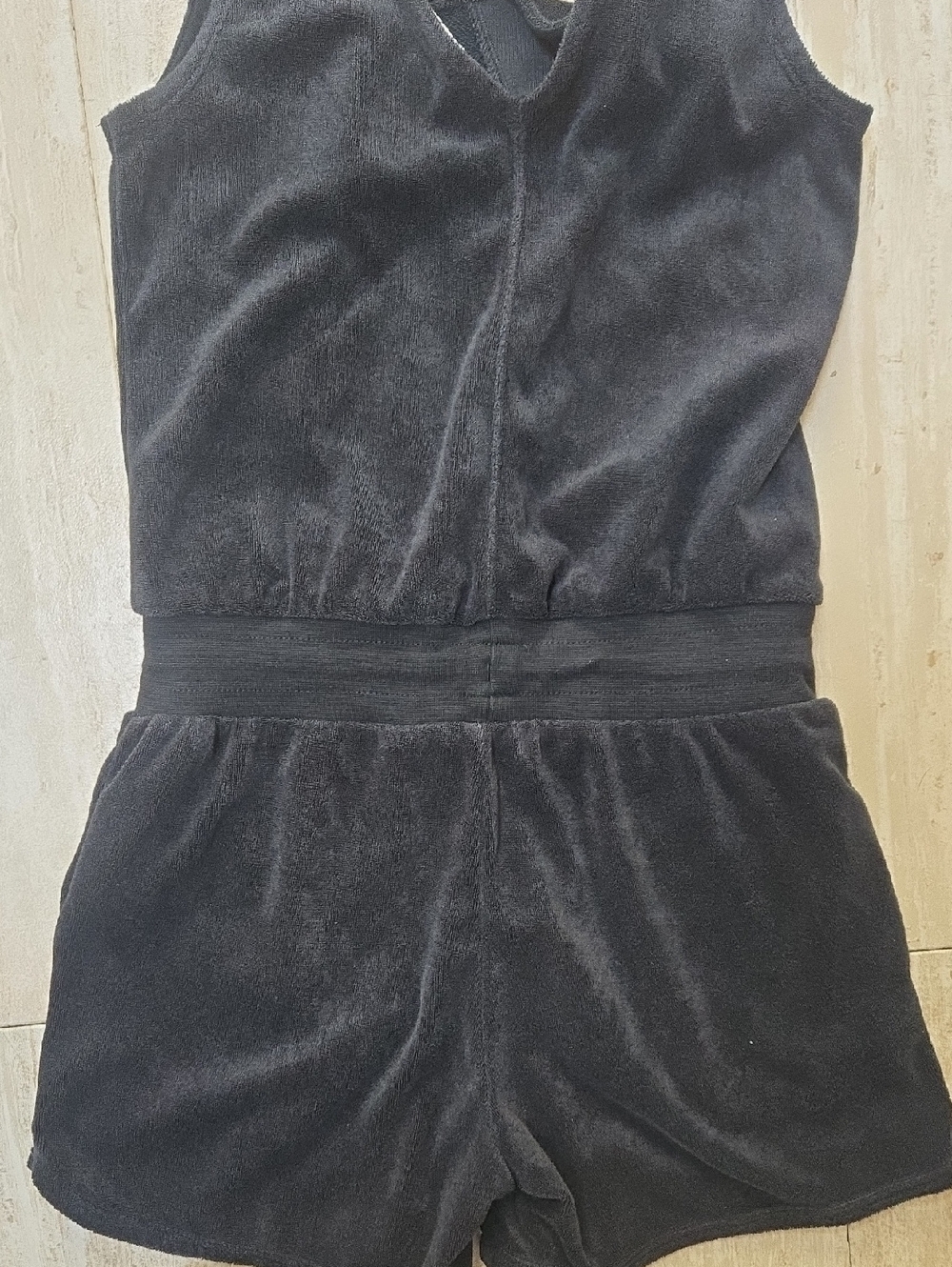 Nike Vintage Black Terrycloth Romper - Picture 7 of 9